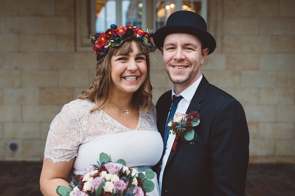 Rostock Hochzeit Paar Foto